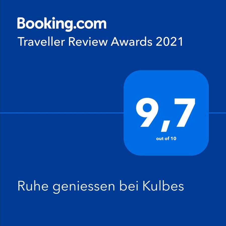 Ruhe Geniessen Bei Kulbes Appartement Doberschutz Buitenkant foto