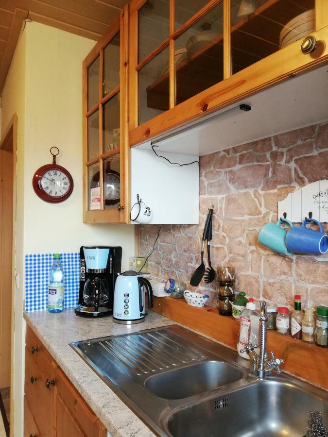 Ruhe Geniessen Bei Kulbes Appartement Doberschutz Kamer foto